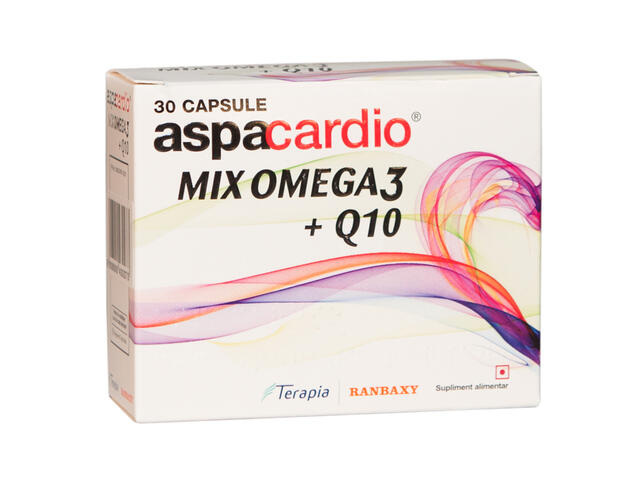 Aspacardio Mix Omega 3 + Q10, Terapia SA