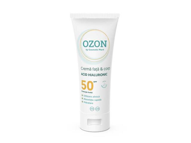 Ozon - Crema Fata & Corp Acid Hialuronic Spf 50