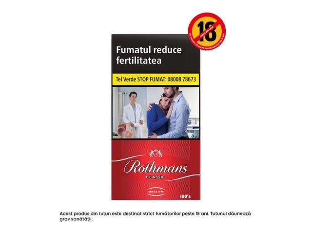 Rothmans Classic Red 100S