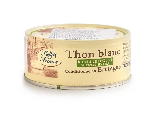 Ton alb in ulei de masline Reflets de France 160g