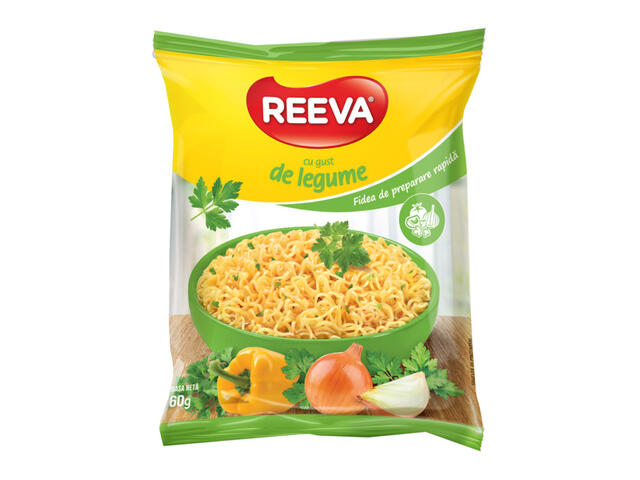 Fidea instant Reeva cu gust de legume 60 g