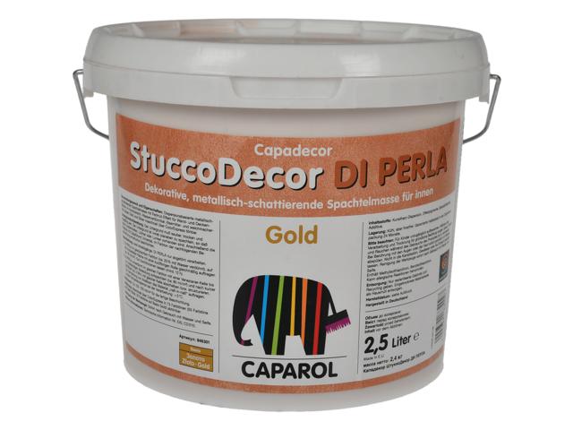 Masa de spaclu decorativa StuccoDecor, auriu, 2,5 l