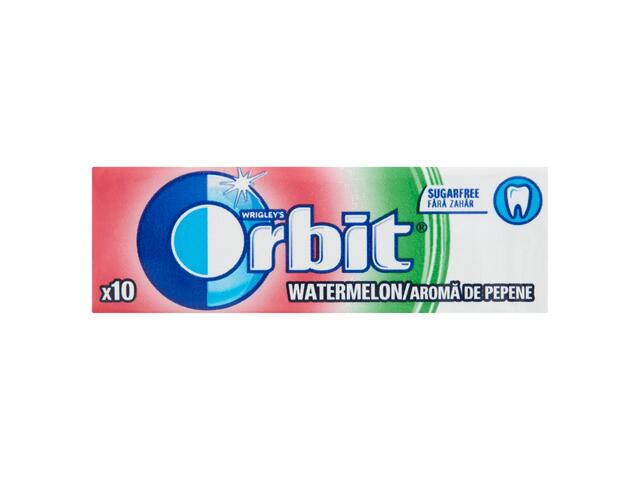 Orbit watermelon Guma de mestecat 10 buc