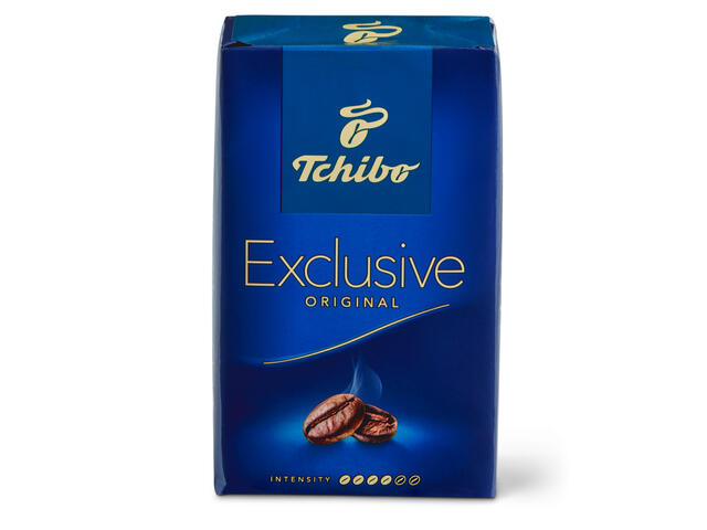 Tchibo Exclusive 250g, cafea prajita si macinata