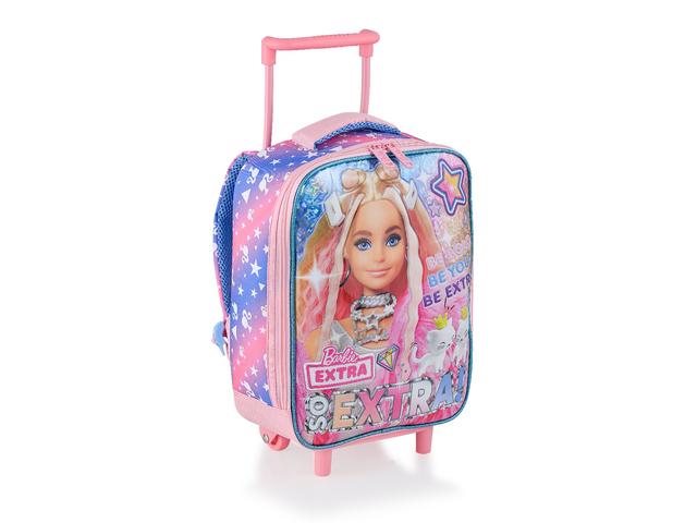 Ghiozdan tip troller cu un compartiment So Extra, Barbie