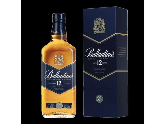 Ballantine's Whisky 7yo 40% 0.7L + 2 doze Pepsi Max