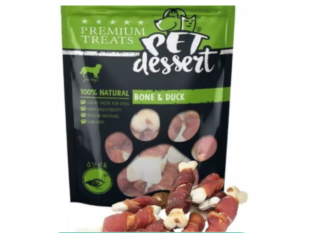 Pet Dessert Bone & Duck, 80g