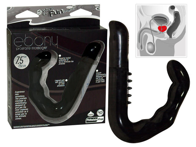 Ebony Prostate Massager