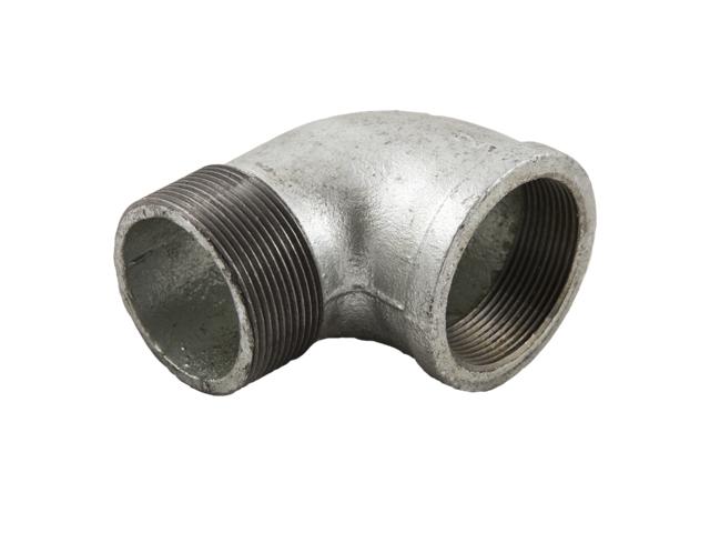 Cot zincat nr 1, FI x FE, 2 inch, 90 grade