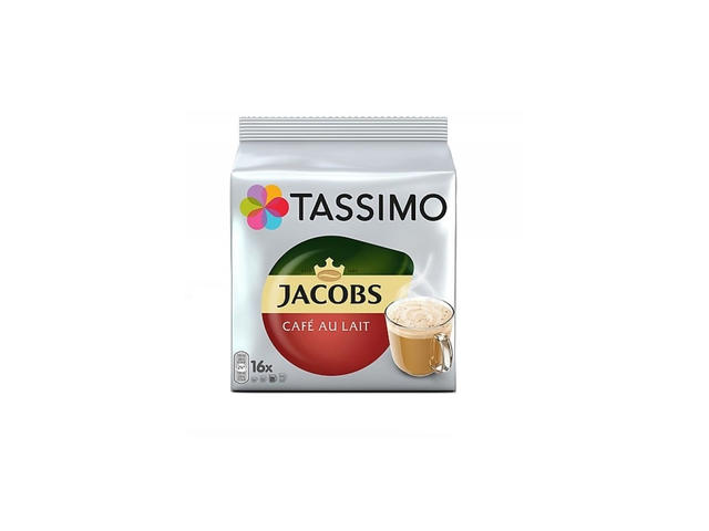 Capsule cafea cu lapte Jacobs Tassimo, 16 capsule