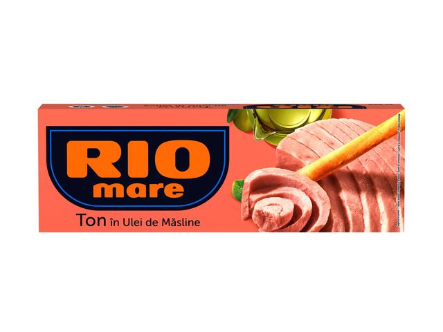 Conserva ton in ulei de masline Rio Mare 3 x 80 g