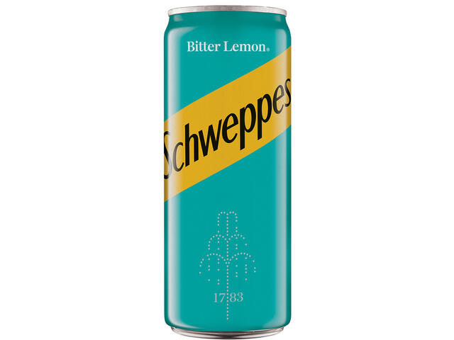 Schweppes Apa tonica cu Lamaie 0.33L