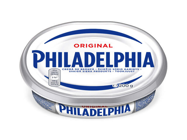 Philadelphia crema branza simpla 200 g