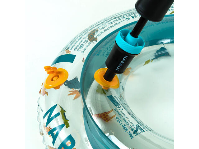 Colac gonflabil piscină transparent 65 cm imprimeu SAVANĂ