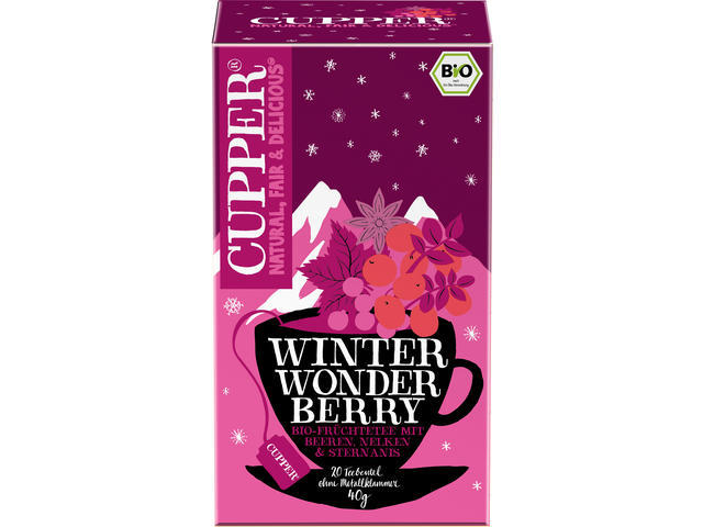 Ceai infuzie merisor si scortisoara Eco Cupper Winter 40g