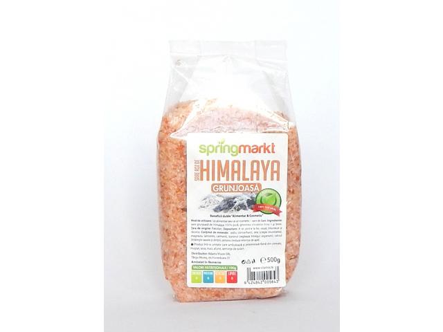 Sare roz grunjoasa Himalaya 500g - SPRINGMARKT