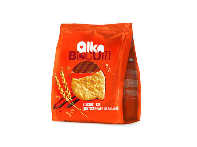 Alka biscuiti multicereale glazurati 180 g