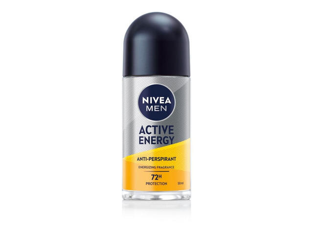 Antiperspirant roll-on Active energy Nivea Men, 50 ml