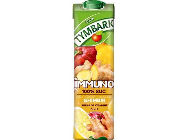 Tymbark Immuno 100% Mar-Lamaie-Dovleac-Ghimbir Vitamina A, C, E 1L