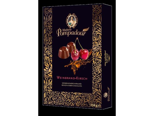 Praline de ciocolata cu coniac & suc de cirese  Madame Pompadour 150 g