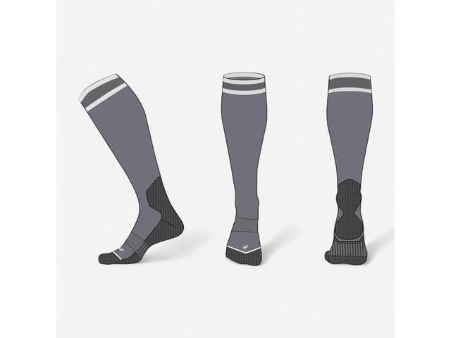Șosete călduroase schi 100 Gri Copii - 27/30