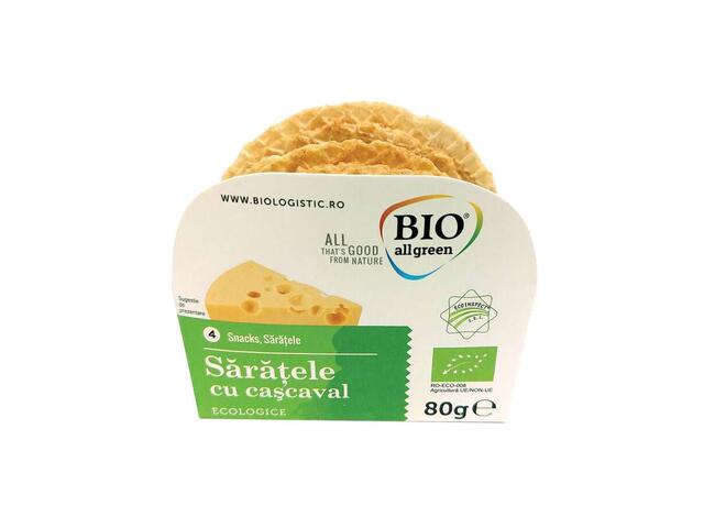 Bio Allgreen ECO Saratele cu cascaval 80g