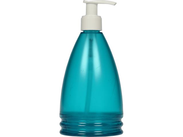 Dozator sapun lichid Tatay Aqua Turquoise, plastic, turcoaz, 17,5 x 8 x 8 cm