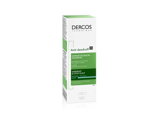 Şampon anti-mătreață pentru păr normal-gras Dercos, 200 ml, Vichy