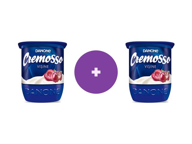 Cremosso, Iaurt Cu Visine 3,6% Grasime, 125G, Al 2-lea -32%