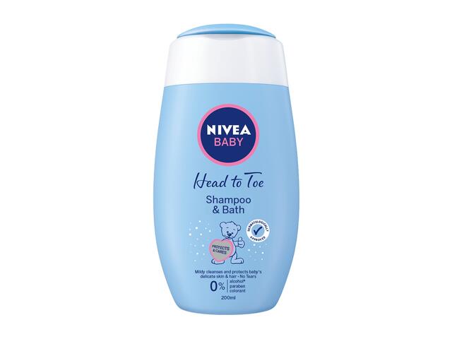 Gel de dus Nivea Baby Head to Toe  200 ML