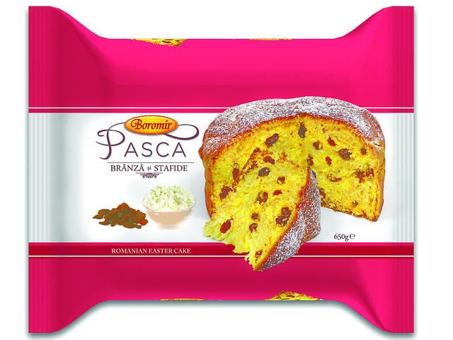 Boromir Pasca cu branza stafide 650 g