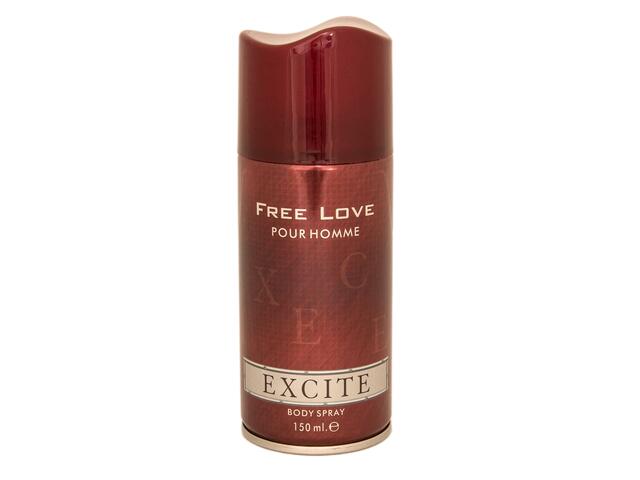 Deodorant excite Free Love 150 ml