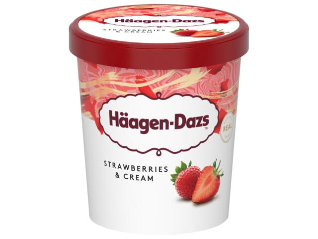 Inghetata Capsuni si frisca 460ml Haagen Dazs