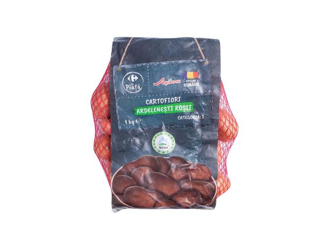 Cartofiori Ardelenesti rosii, Carrefour La Piata, 1 KG