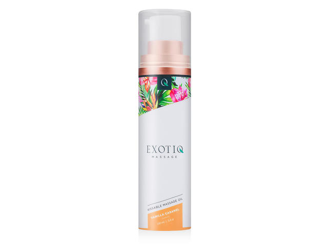 Ulei De Masaj Exotiq Kissable Vanilla Caramel 100 ML