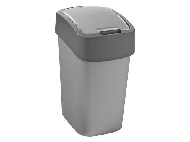 Cos Gunoi Cu Capac Batant 10L, Flip Bin, Curver