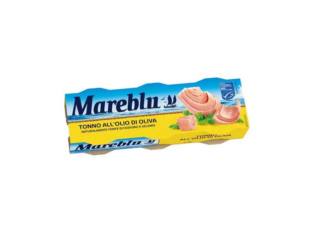 Mareblu Ton In Ulei De Masline 3X70G