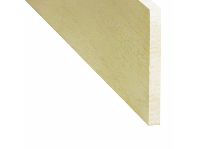 Rigla lemn balsa Deli Home, 1000 x 10 x 100 mm