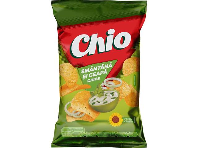 Chio chips cu gust de smantana si ceapa 140 g