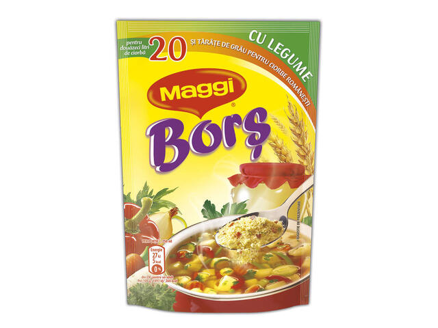 MAGGI Bors cu Legume si tarate de grau 200g