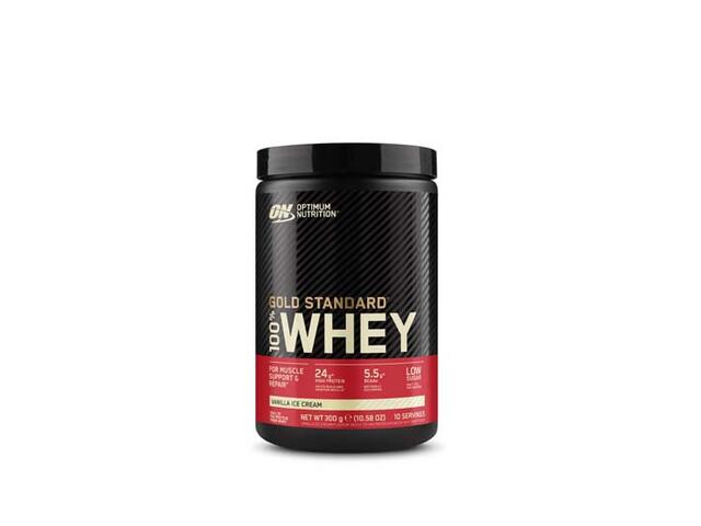 Optimum Nutrition Proteine Zer, 100% Whey Gold Standard, Aroma Vanilie, 300G