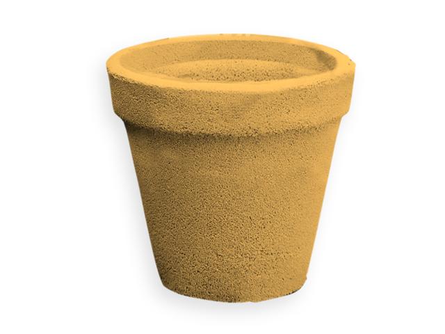 Ghiveci Cementarte, beton, diametru 34 cm, 30 cm