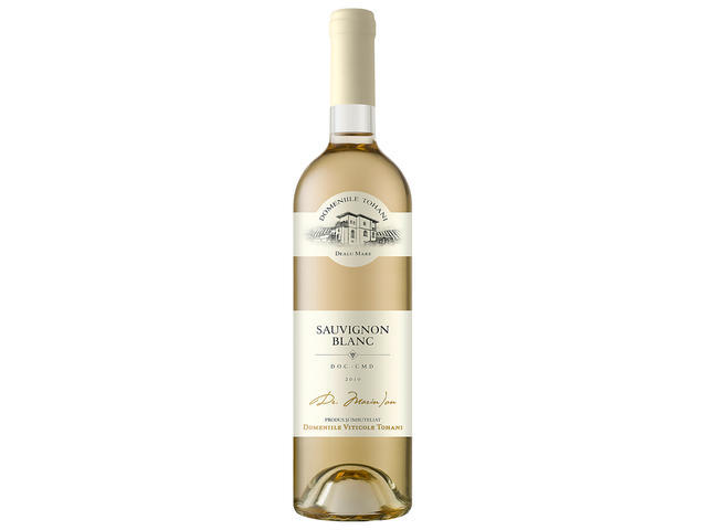 Vin alb demisec Domeniile Tohani Sauvignon Blanc 0.75L