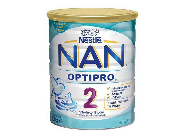 NESTLE LAPTE PRAF NAN 2 800G