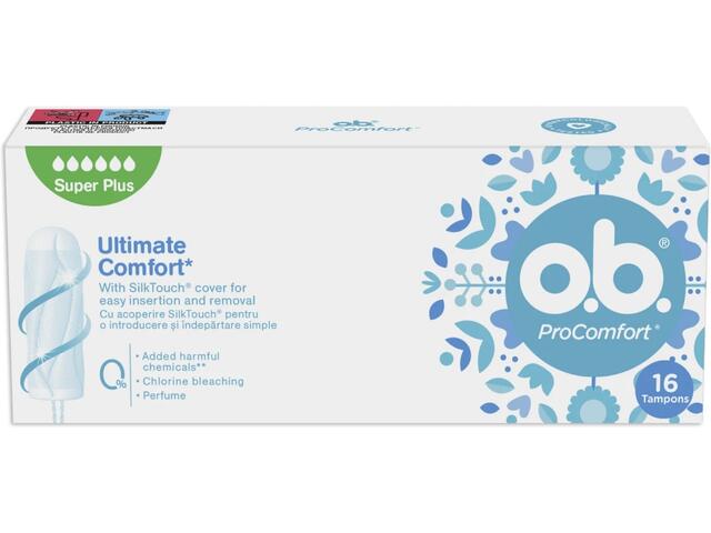 Tampoane Procomfort super plus 16 bucati O.B.