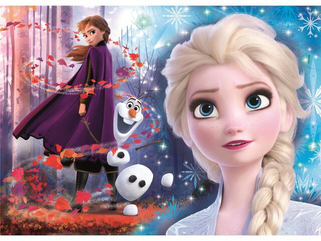 Puzzle Clementoni Disney Frozen, 2 x 60 piese