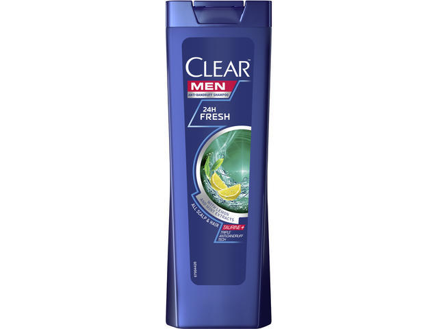 Sampon Antimatreata Clear Men 24H Fresh 250ML