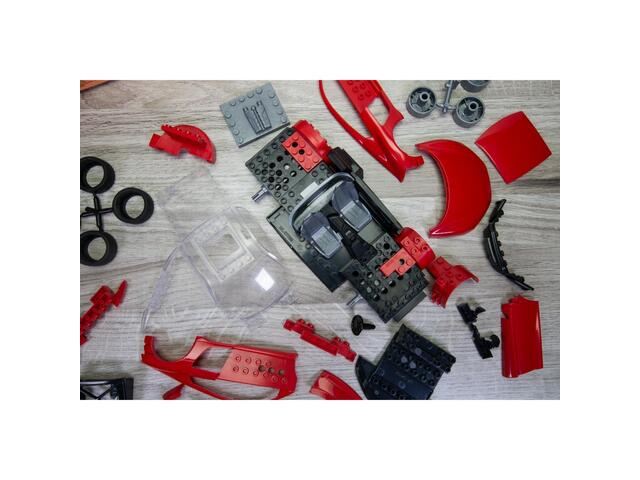 Set de constructie, Airfix Quickbuild, Audi R8 Coupe, 45 piese