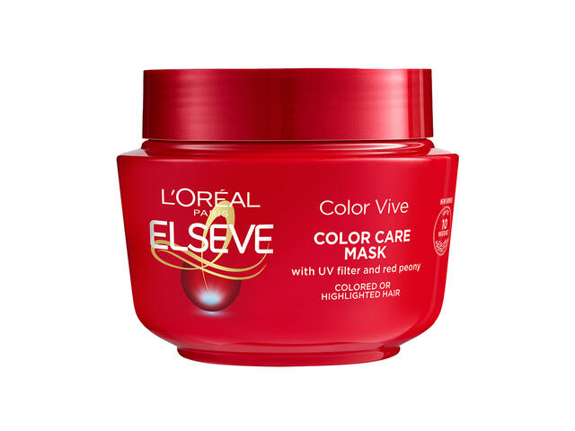 Masca pentru protejarea culorii L'Oreal Paris Elseve Color Vive, 300 ML