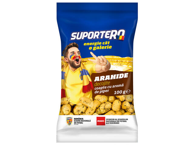 SuporteRO Arahide coapte cu aroma de piper 100 g